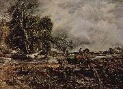 John Constable John Constable R.A., The Leaping Horse oil